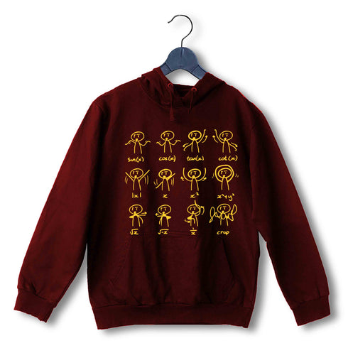 Nerd Physics MATH DANCE UNISEX HOODIE Sweatshirts